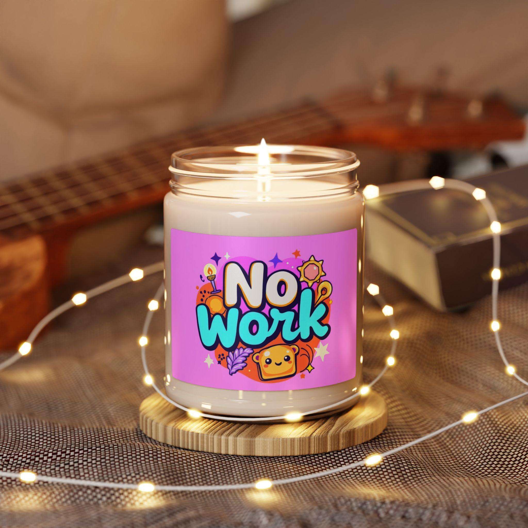 No Work Shabbat Candle - NoCandle